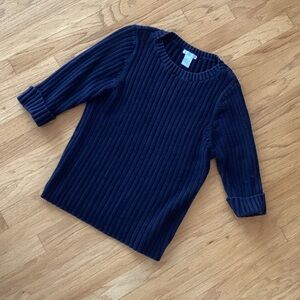 Rosanna Black Ribbed Top